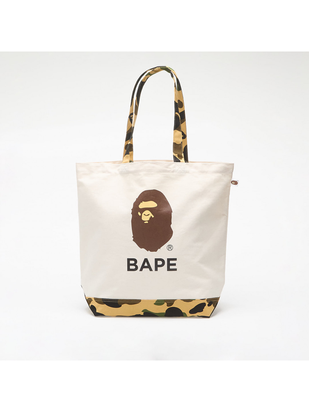 Taška A BATHING APE 1St Camo Ape Head Tote Bag Ivory Universal